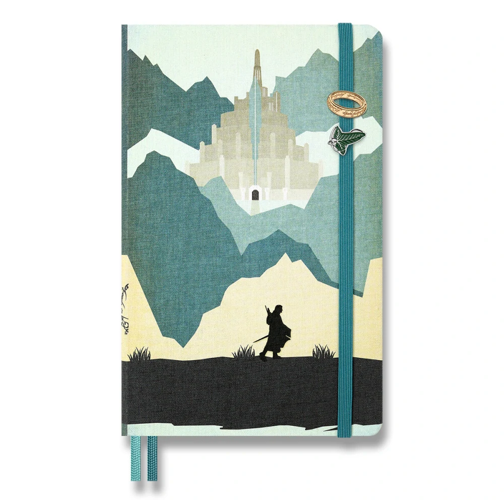 Ozdoba na zápisník Moleskine - The Lord of the Rings