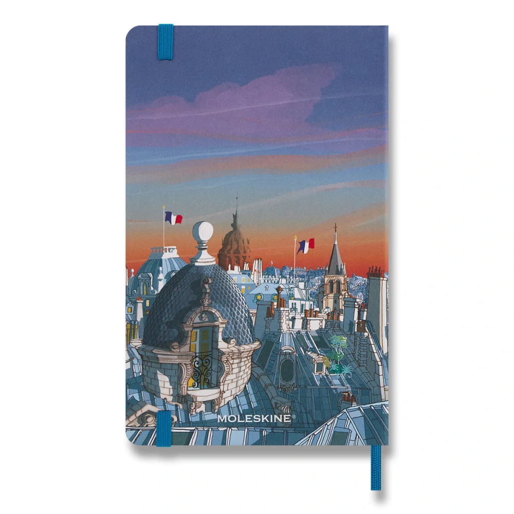 I Am Paris zápisník Moleskine linkovaný tvrdý L