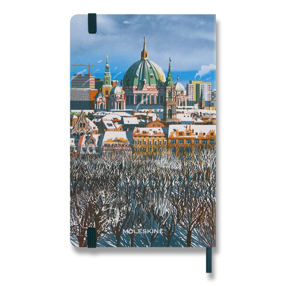 I Am Berlin zápisník Moleskine linkovaný tvrdý L