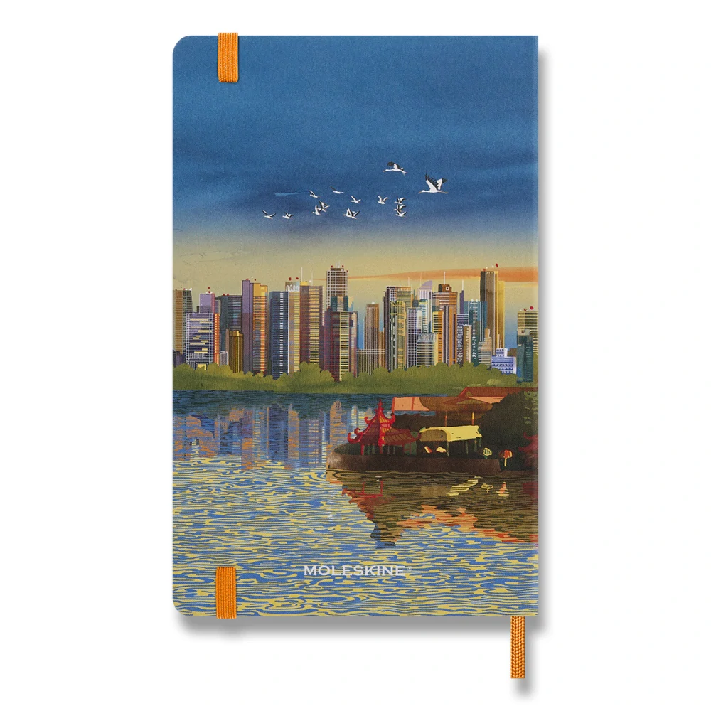 I Am Bangkok zápisník Moleskine linkovaný tvrdý L