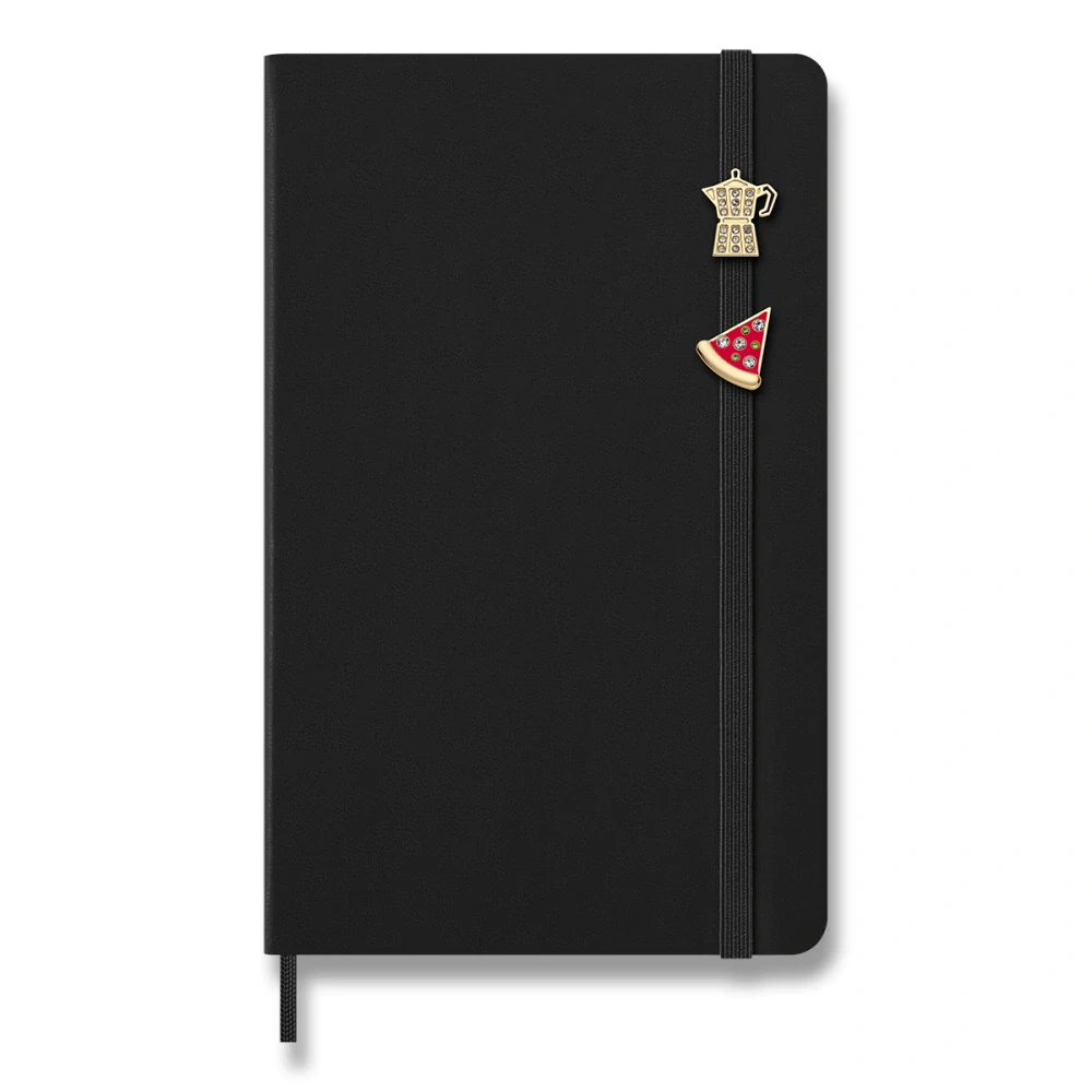 Ozdoba na zápisník Moleskine Italy, 2 ks
