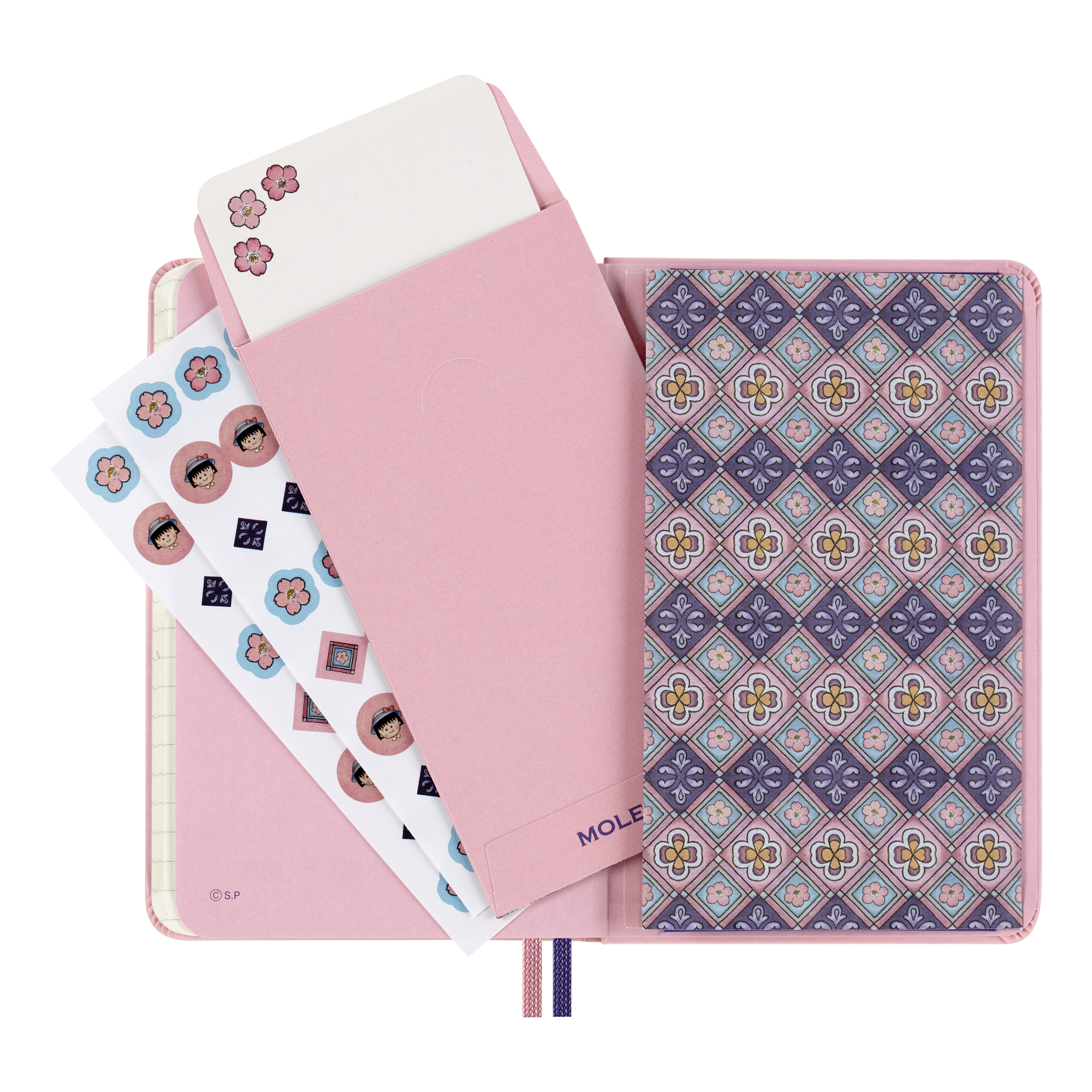 Sakura zápisník Moleskine linkovaný S