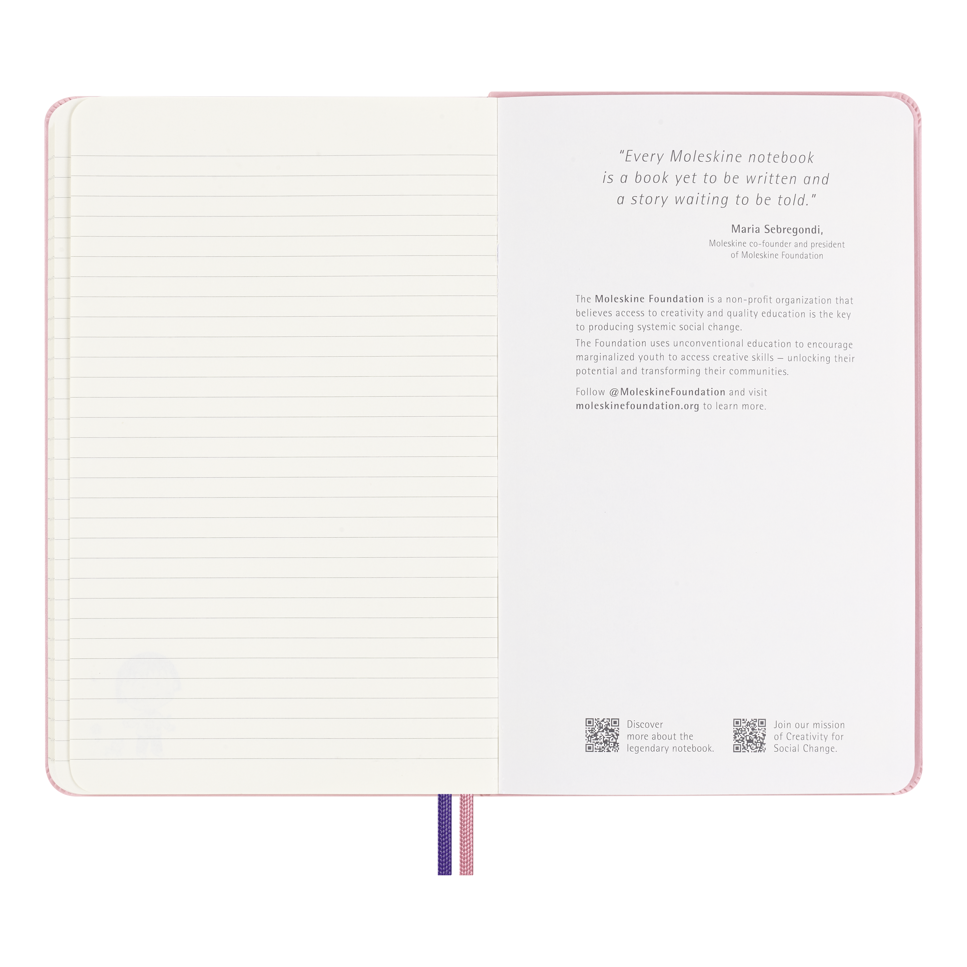 Sakura zápisník Moleskine linkovaný L
