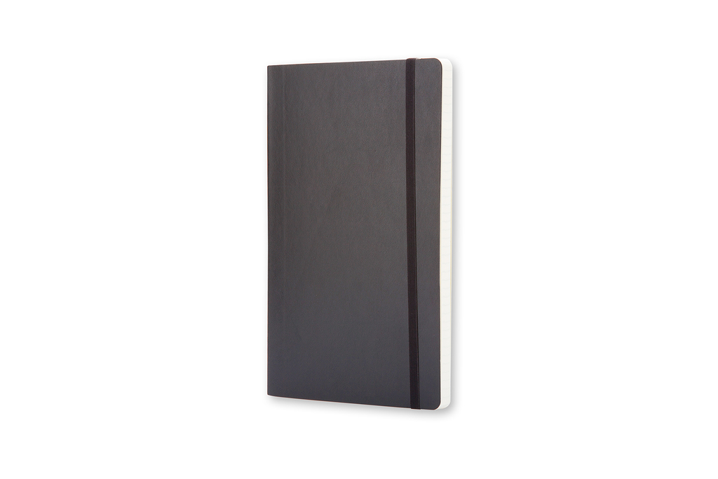 Zápisník Moleskine měkký čtverečkovaný černý S
