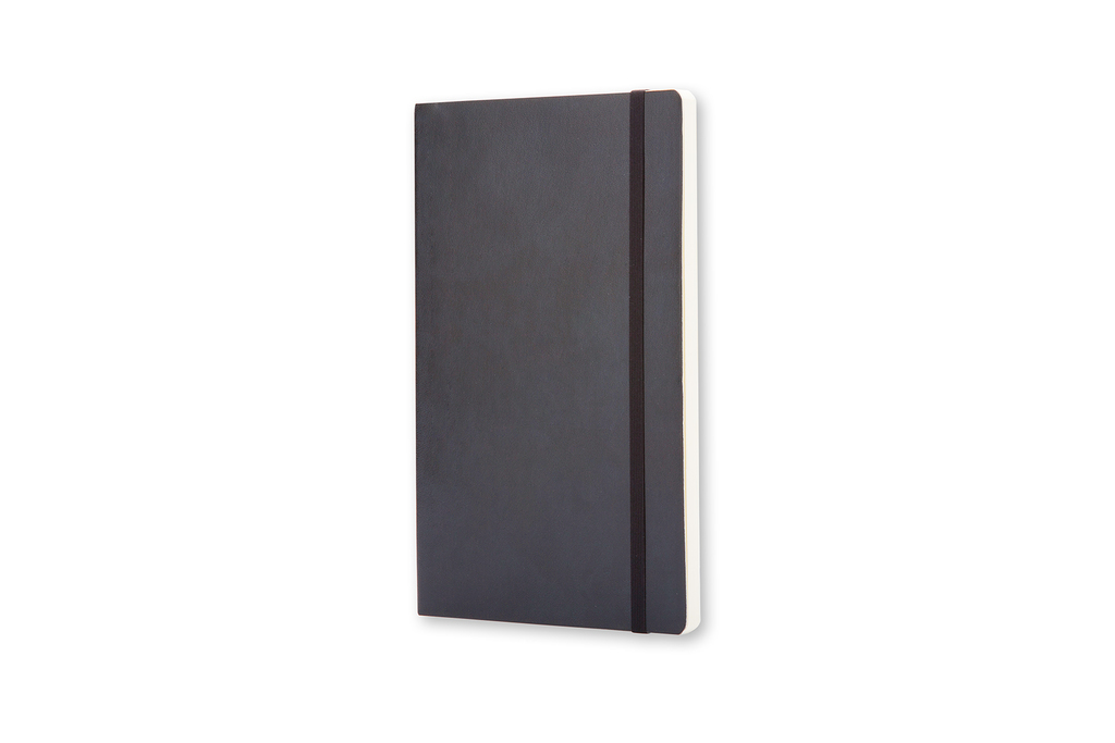 Zápisník Moleskine měkký čistý černý S