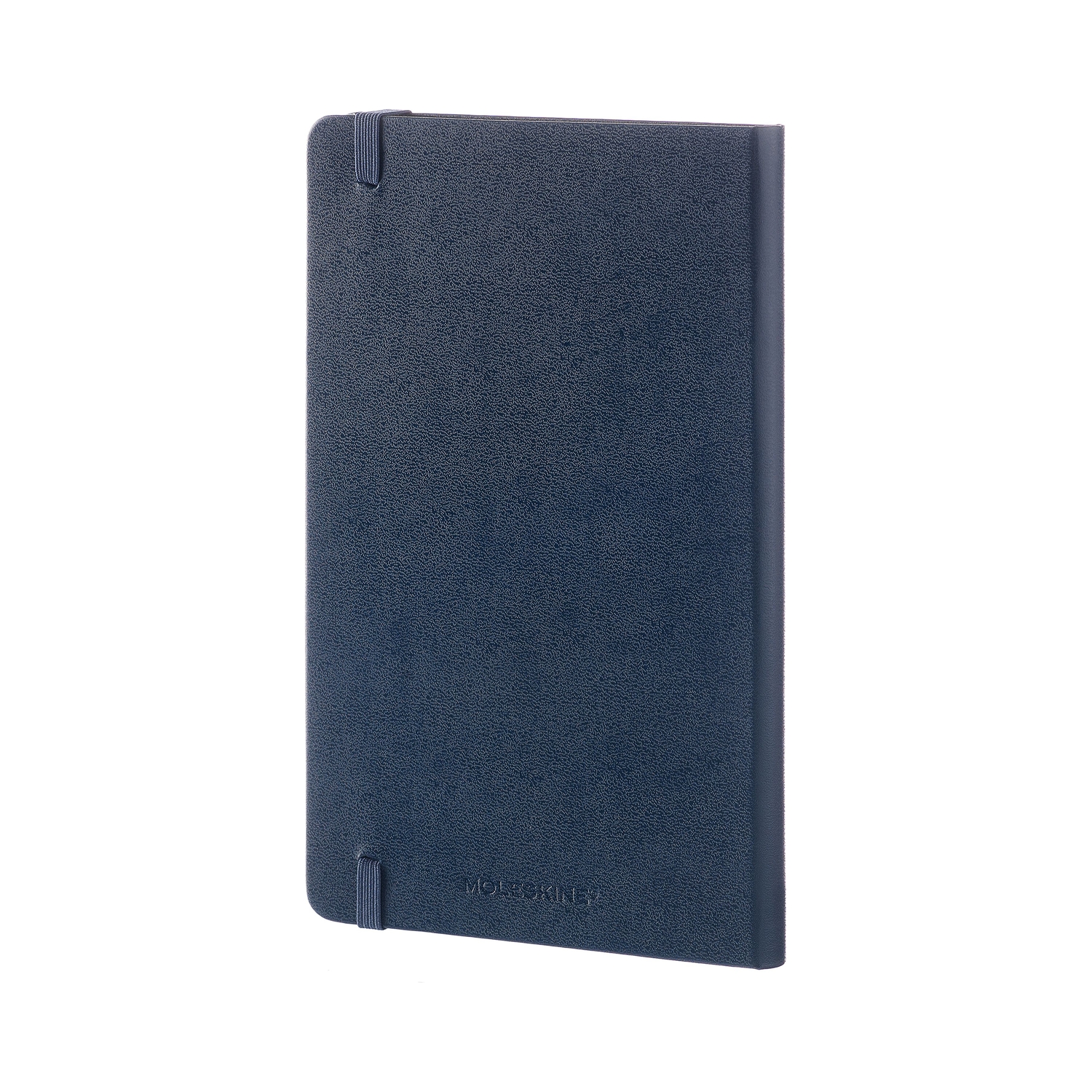 Zápisník Moleskine tvrdý čtverečkovaný modrý L