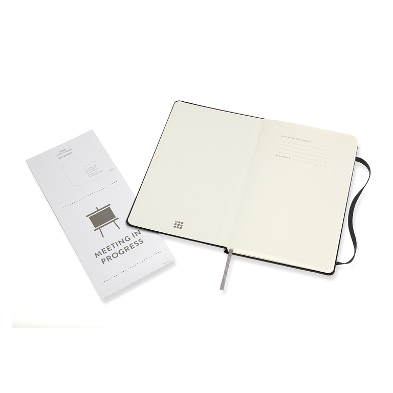 Professional diář-zápisník Moleskine tvrdý černý L