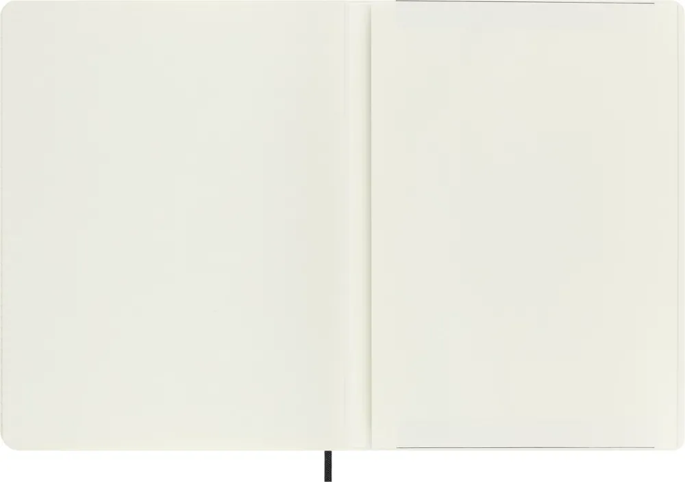 Precious & Ethical Vegea zápisník Moleskine linkovaný černý XL v dárkové krabici