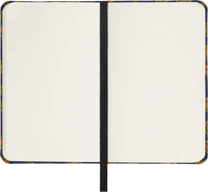 Silk zápisník Moleskine čistý modrý XS v dárkové krabici
