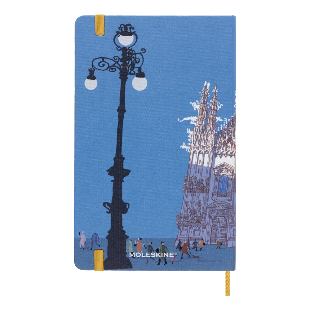 I am Milan zápisník Moleskine linkovaný tvrdý L