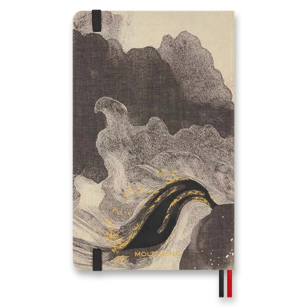 Zápisník Moleskine Horse Calligraphy linkovaný L v dárkové krabici