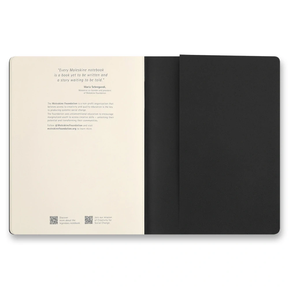 BLACKPINK sešit Moleskine Cahier 1 ks čistý XL