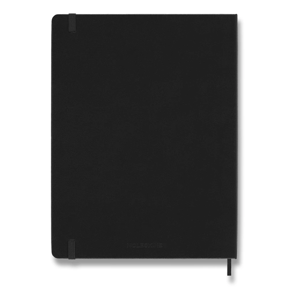 Smart plánovací zápisník Moleskine PRO 2027 tvrdý černý XL