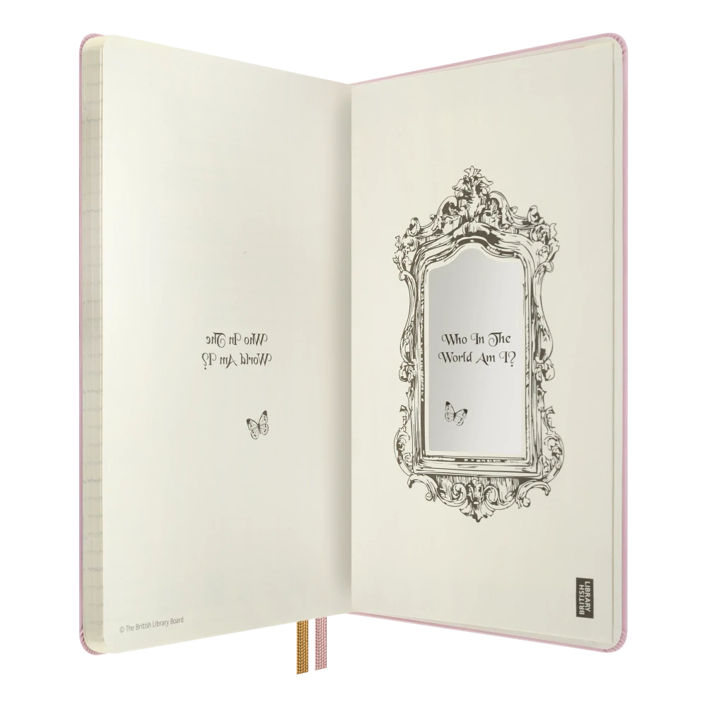 Diář MOLESKINE 2027 týdenní tvrdý Alice In Wonderland L
