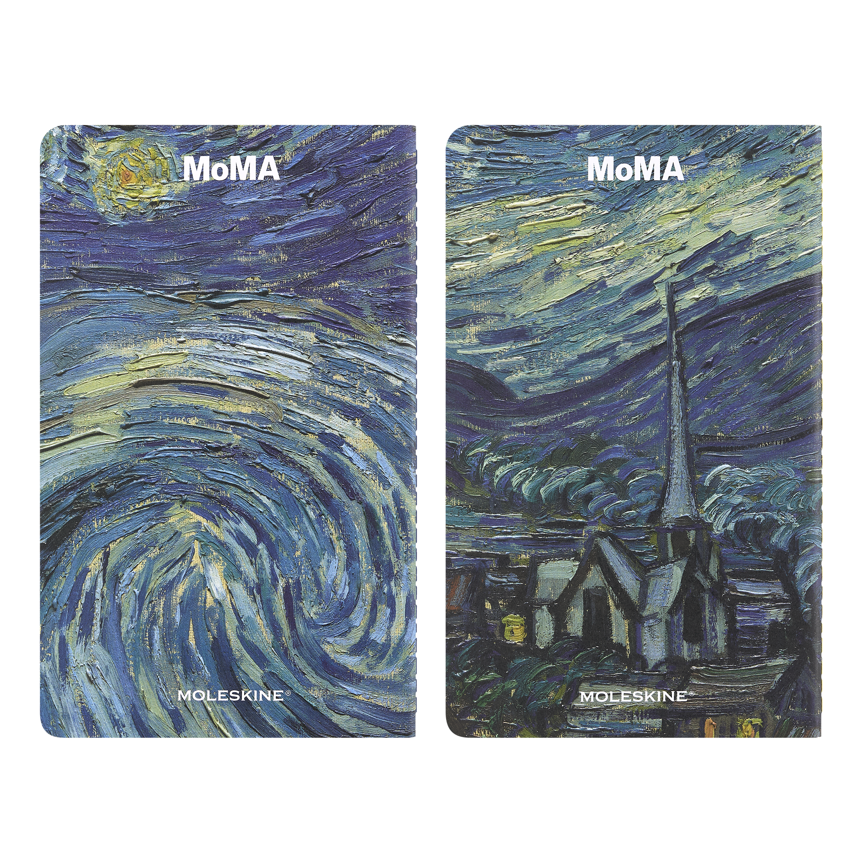 MoMA Van Gogh sešity MOLESKINE Cahier 2ks čisté L