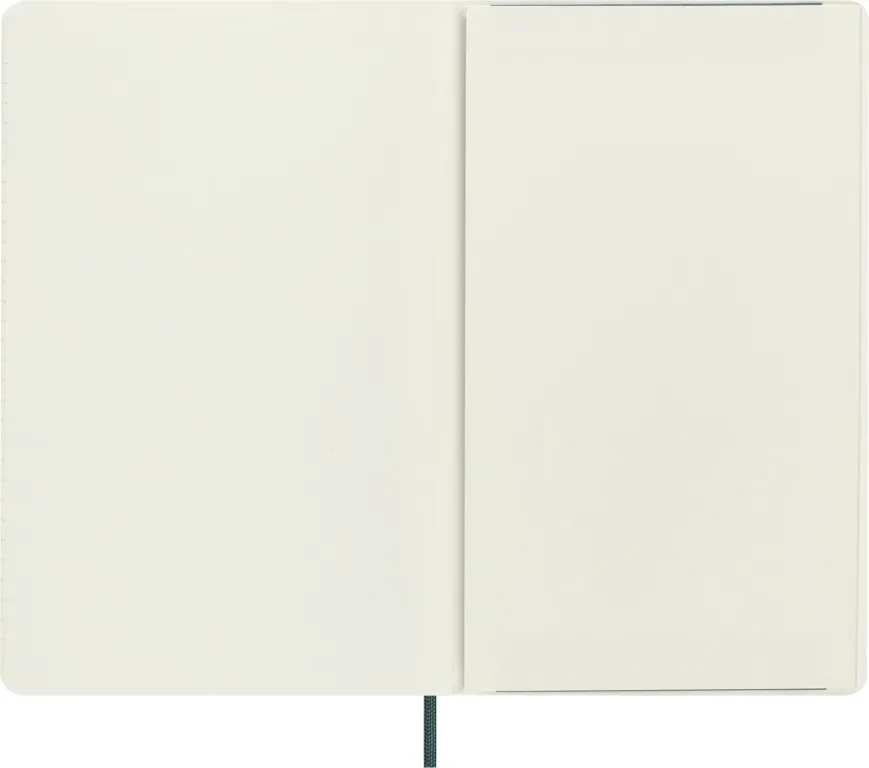 Precious & Ethical Vegea zápisník Moleskine linkovaný zelený L v dárkové krabici
