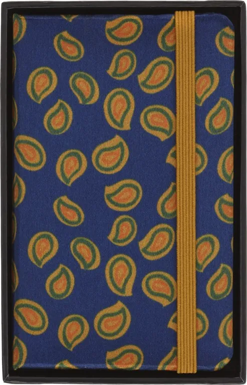 Silk zápisník Moleskine čistý modrý XS v dárkové krabici
