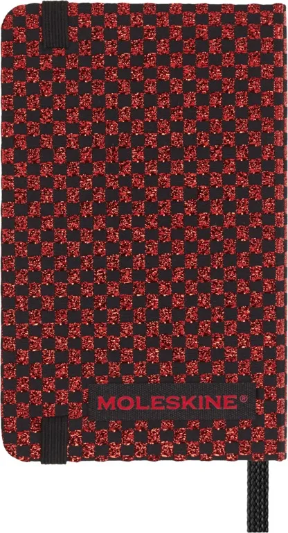 Shine zápisník Moleskine čistý červený XS v dárkové krabici