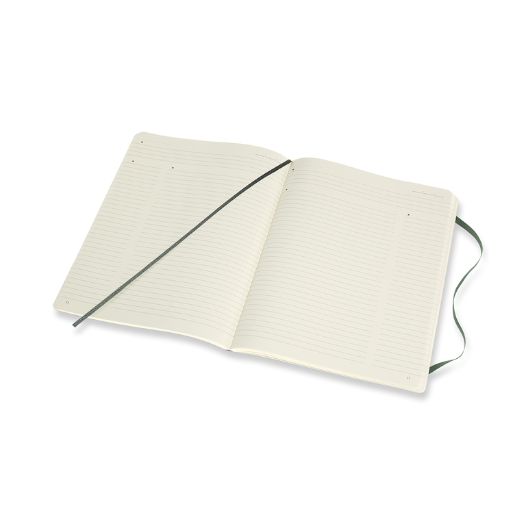 Professional diář-zápisník Moleskine měkký zelený XL 