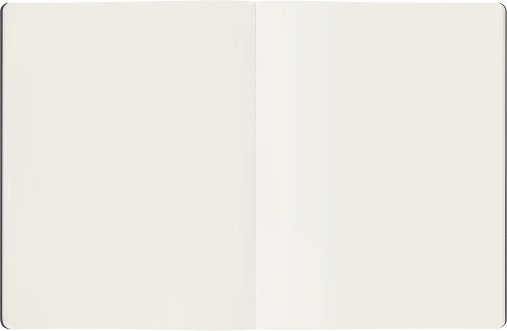 Sešit Moleskine Student Cahier 1 ks čistý černý XXL