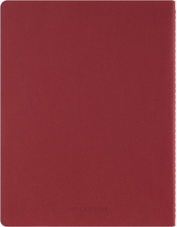 Sešit Moleskine Student Cahier 1 ks linkovaný červený XXL