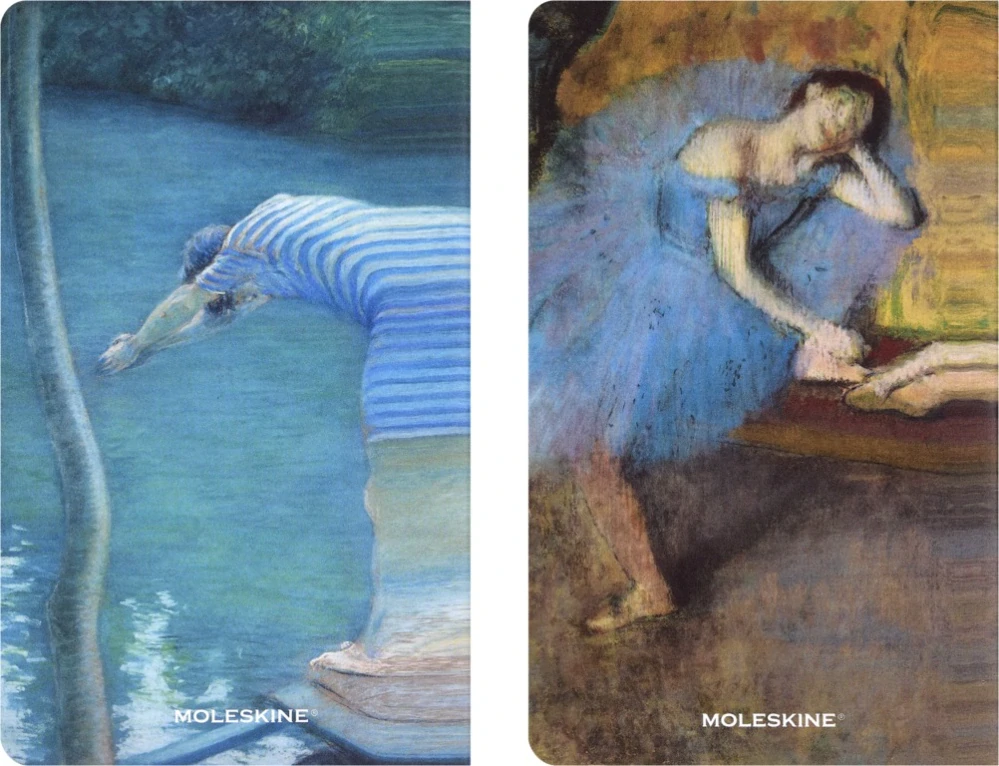 Impressionism sešity Moleskine Cahier 2 ks čistý L