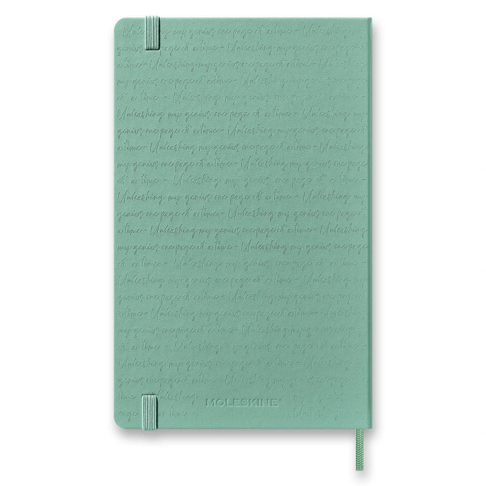 18m plánovací diář Moleskine 2026-2027 CP tvrdý zelený L