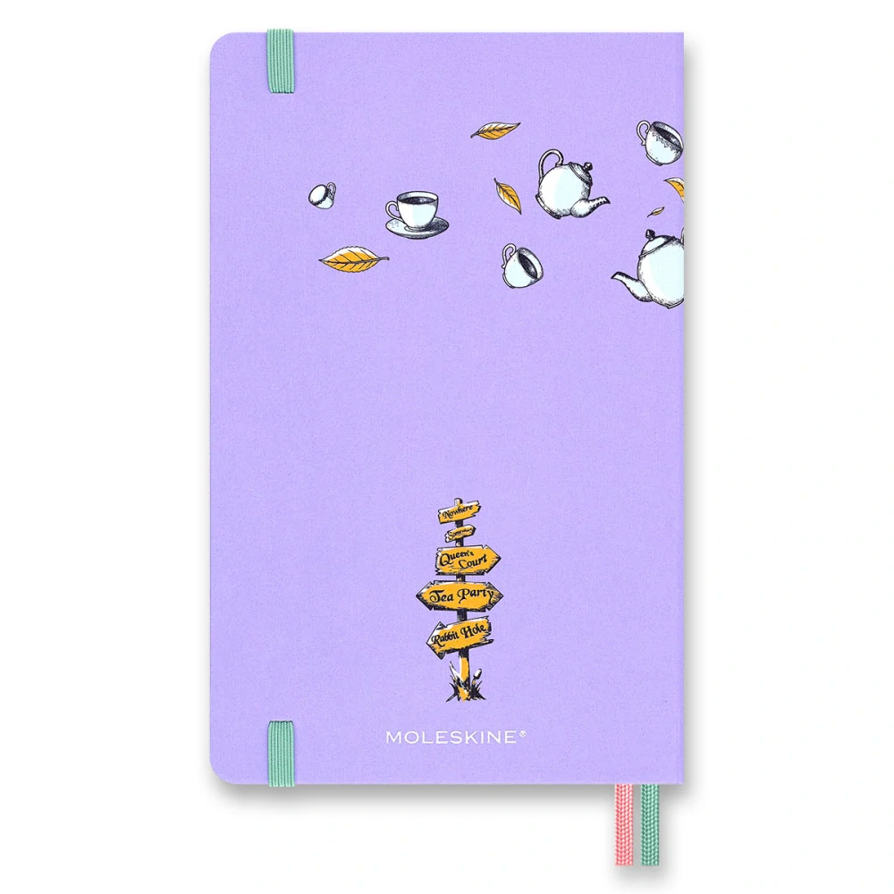 18měsíční týdenní diář Moleskine 2026-2027 Alice in Wonderland L