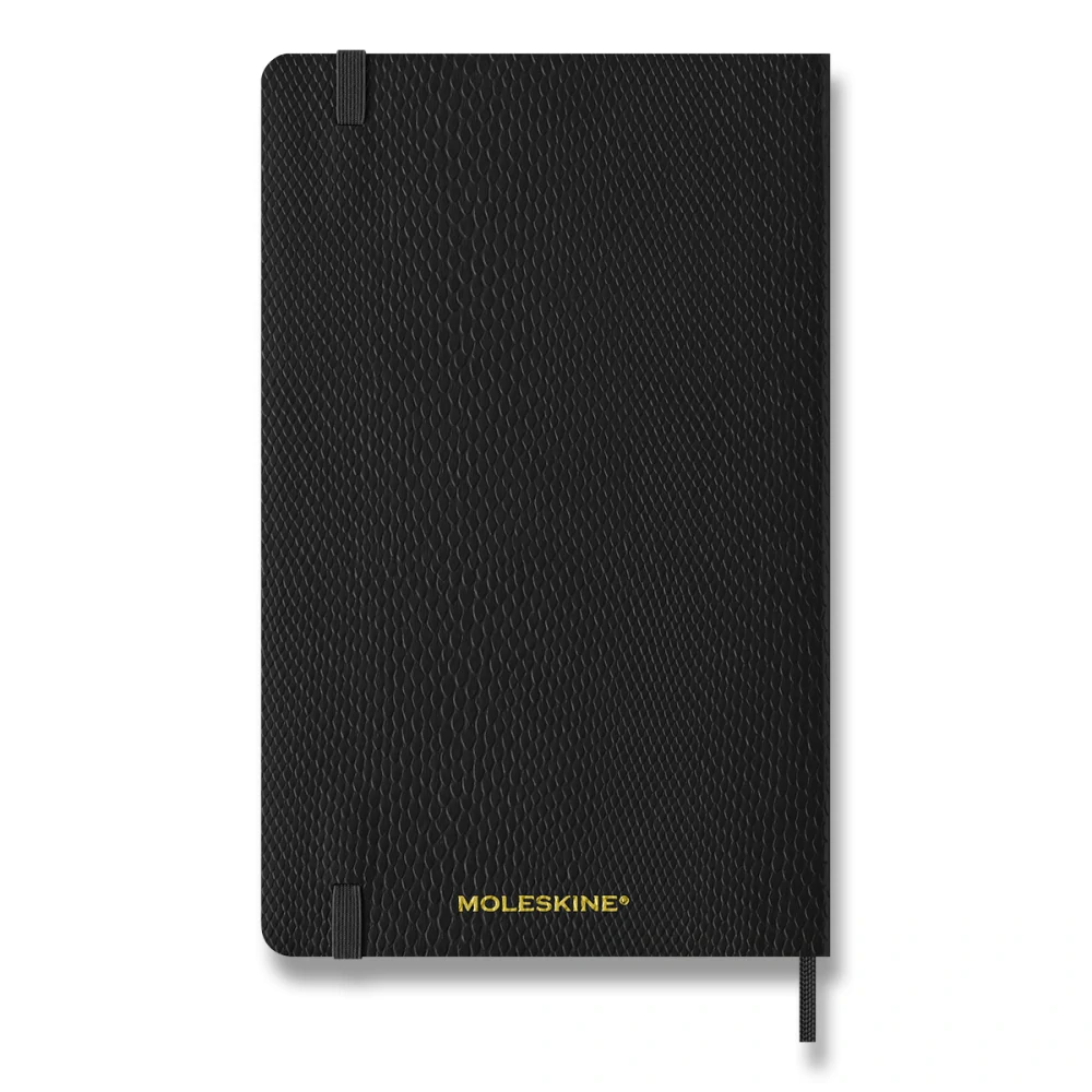 Precious & Ethical Vegea plánovácí zápisník Moleskine 2027 měkký černý L v dárkové krabici