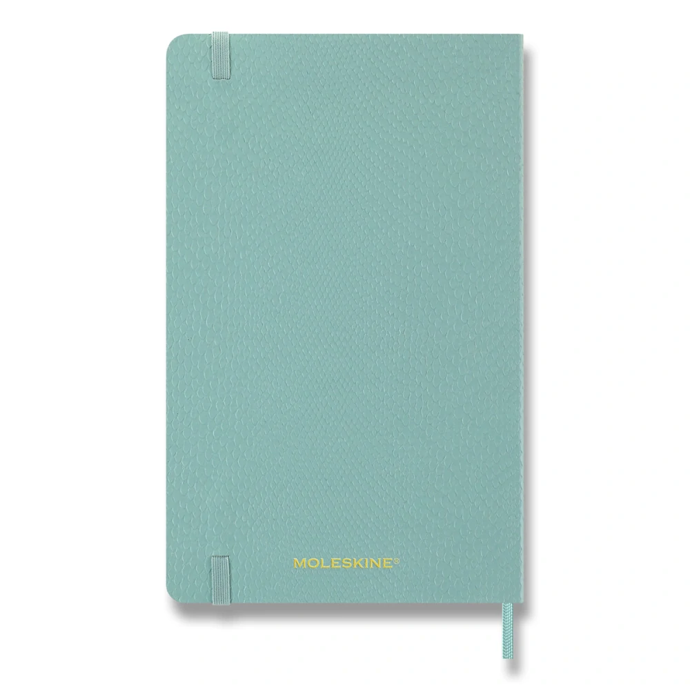 Precious & Ethical Vegea plánovácí zápisník Moleskine 2027 měkký zelený L v dárkové krabici