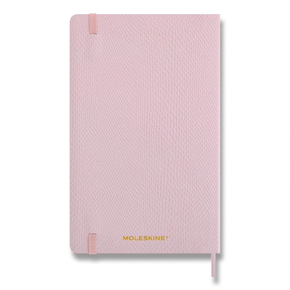 Precious & Ethical Vegea plánovácí zápisník Moleskine 2027 měkký růžový L v dárkové krabici
