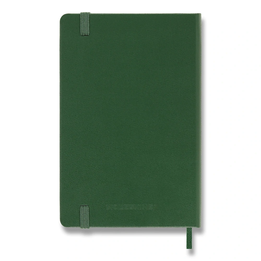 Diář Moleskine 2027 denní tvrdý zelený S