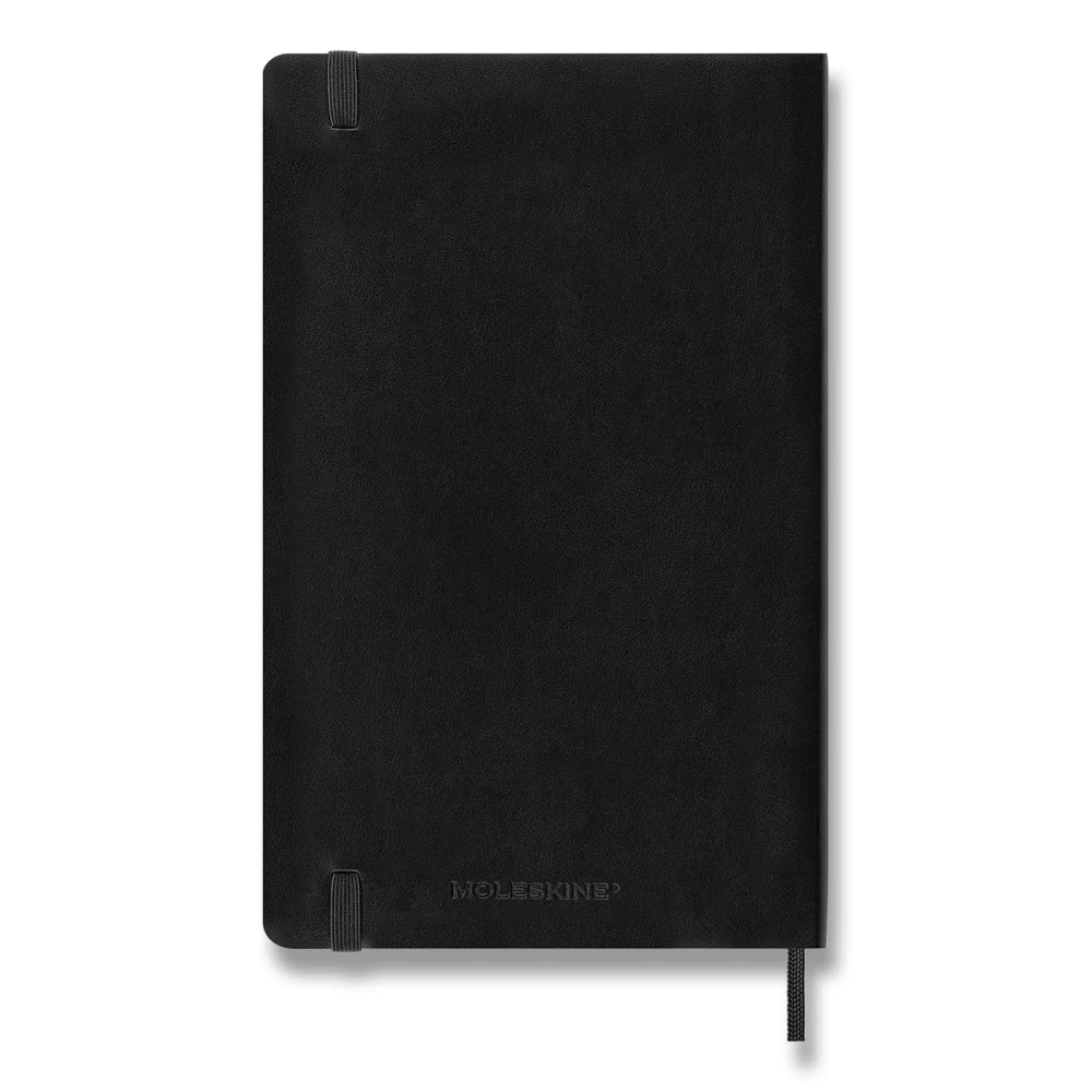Diář Moleskine 2027 denní měkký černý L