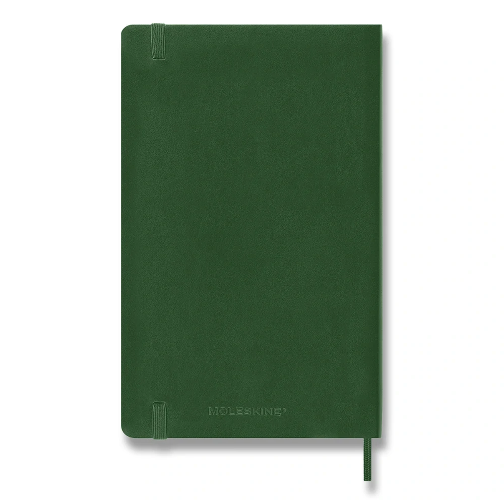 Diář Moleskine 2027 denní měkký zelený L