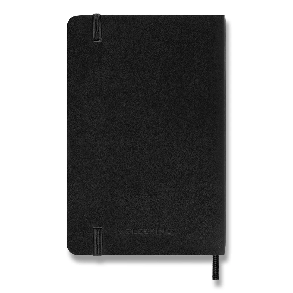 Plánovací zápisník Moleskine 2027 měkký černý S