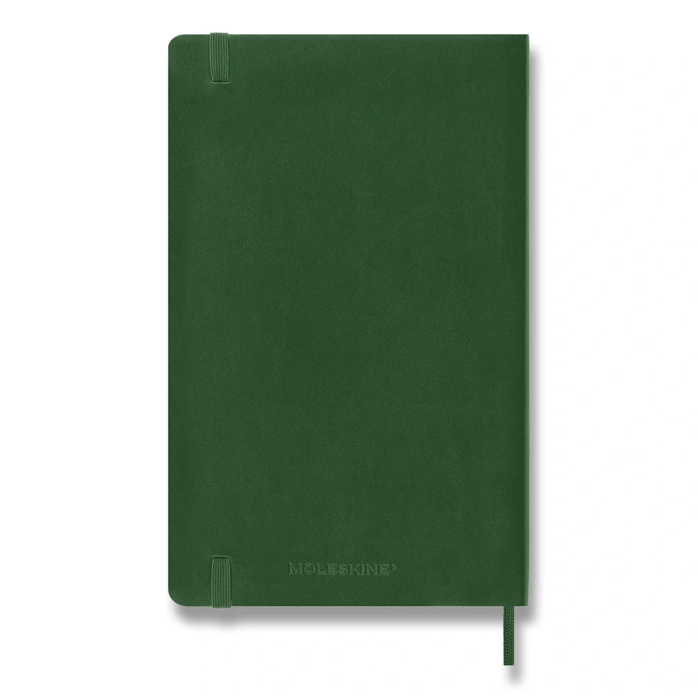 Plánovací zápisník Moleskine 2027 měkký zelený L