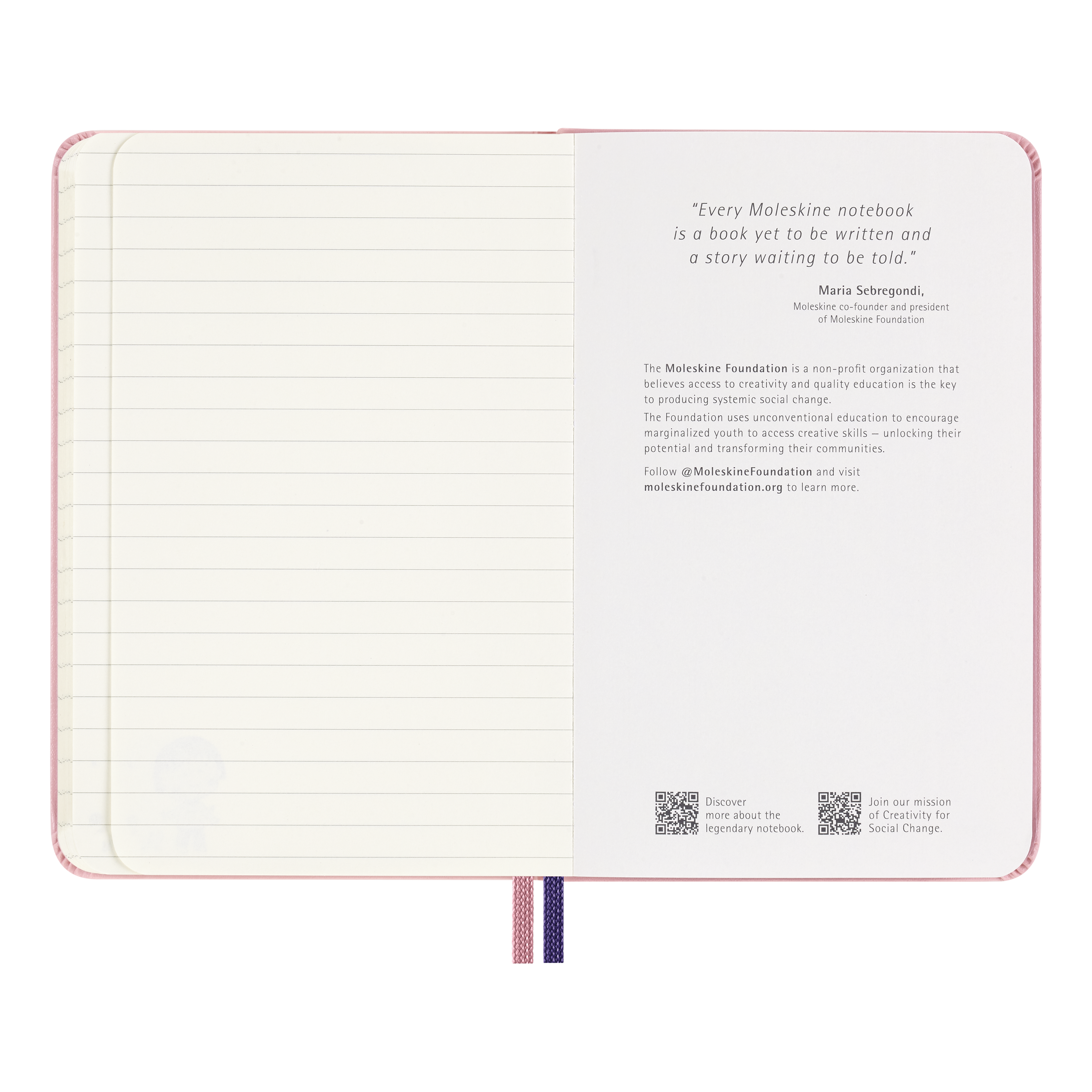 Sakura zápisník Moleskine linkovaný S